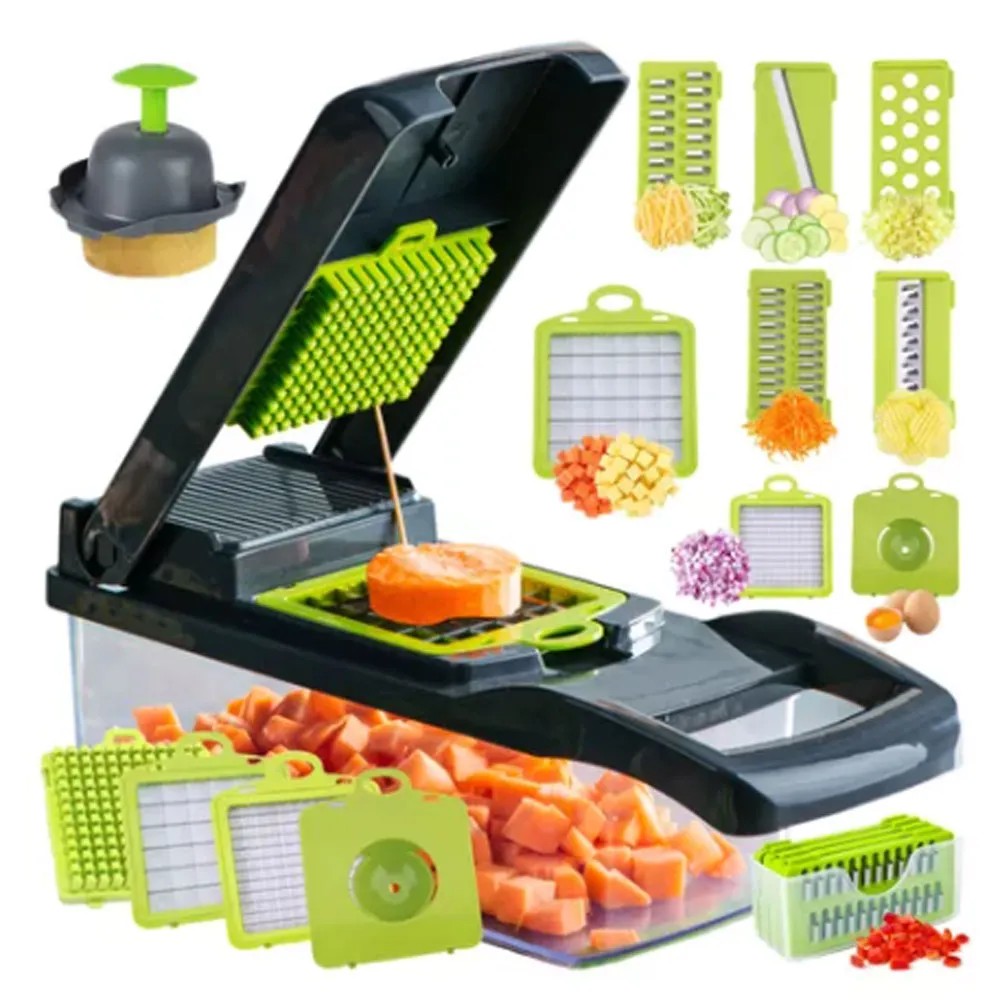 Picador de verduras con 16 piezas