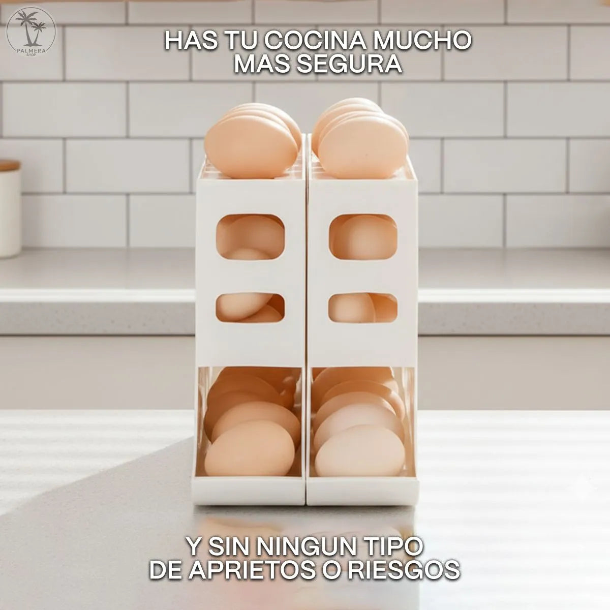 Dispensador de huevos para refrigerador